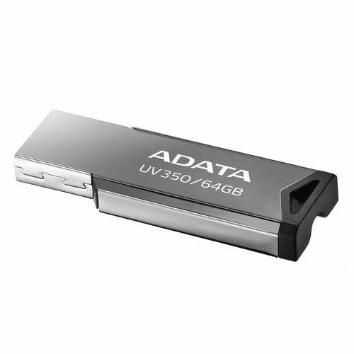 Unidad Flash Usb 3.0 Adata Auv350 De 64Gb. Color Gris. – AUV350-64G-RBK