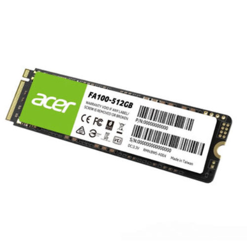 Unidad de Estado Sólido Acer FA100 – M.2 – 512GB – PCI-E 3×4 – BL.9BWWA.119