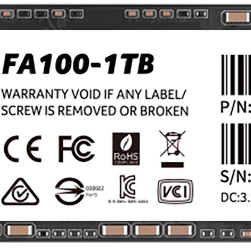Unidad de Estado Sólido Acer FA100 – M.2 – 1TB – PCI-E 3×4 – BL.9BWWA.120