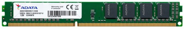 Memoria RAM ADATA XPG Premier - DDR3 - 4GB - 1600MHz - DIMM - Para PC - ADDX1600W4G11-SPU