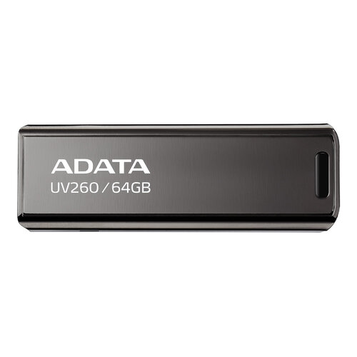 Memoria USB ADATA UV260 – 64GB – USB 2.0 – Negro – AUV260-64G-RBK