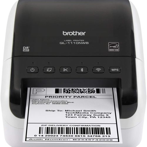 Impresora de Etiquetas Brother QL-1110NWB – 69PPM – Térmica Directa – USB 2.0 – Bluetooth – QL1110NWB
