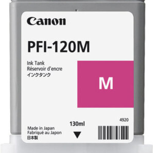 Tinta Canon PFI-120M – Magenta – 130ML – 2887C001AA