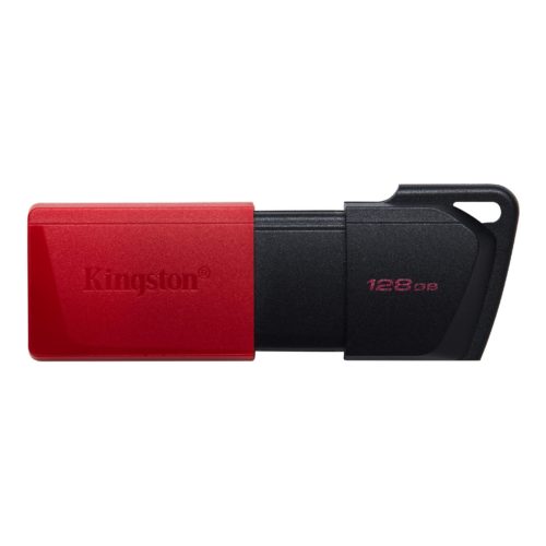 Memoria USB Kingston DataTraveler Exodia M – 128GB – USB 3.2 – Negra con Rojo – DTXM/128GB