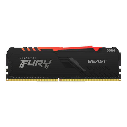 Memoria RAM Kingston FURY Beast RGB – DDR4 – 32GB – 3200MHz – KF432C16BBA/32