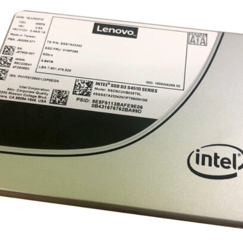 Unidad de Estado Sólido Intel S4510 – 2.5″ – 960GB – SATA 3 – 4XB7A10249