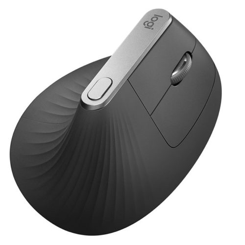 Mouse Logitech Mx Vertical – Inalámbrico – USB – 4 Botones – Gris – 910-005447
