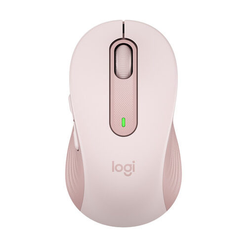 Mouse Logitech M650 Medium – Inalámbrico – USB – 5 Botones – Rosa – 910-006251