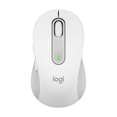 Mouse Logitech M650 Medium – Inalámbrico – USB – 5 Botones – Blanco – 910-006252