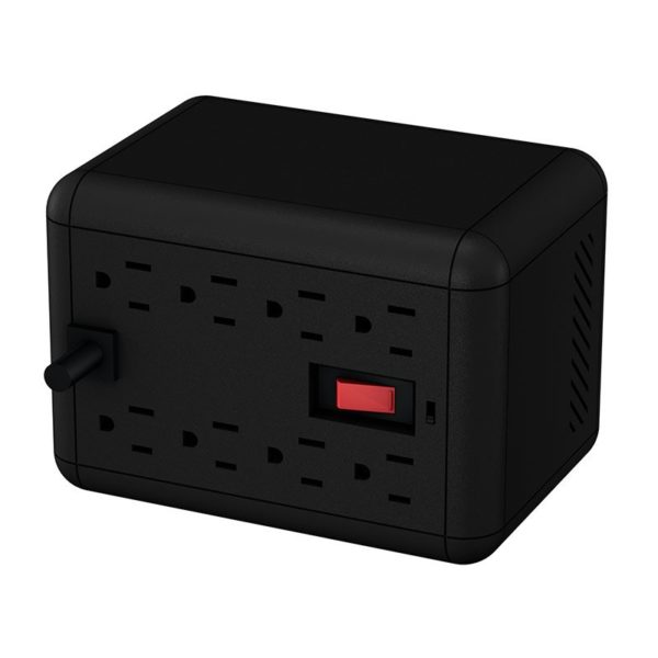 Regulador de Voltaje QIAN Baoshan - 1000VA - 8 Contactos - 2x USB - EN1000 - Imagen 2