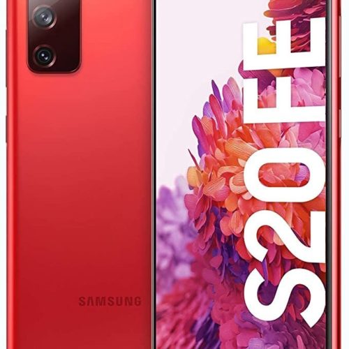 Smartphone Samsung Galaxy S20 FE 5G – 6.5″ – Octa Core – 6GB – 128GB – Cámaras 12MP/32MP – 4500 mAh – Android – Rojo – SM-G781BZRLLTM