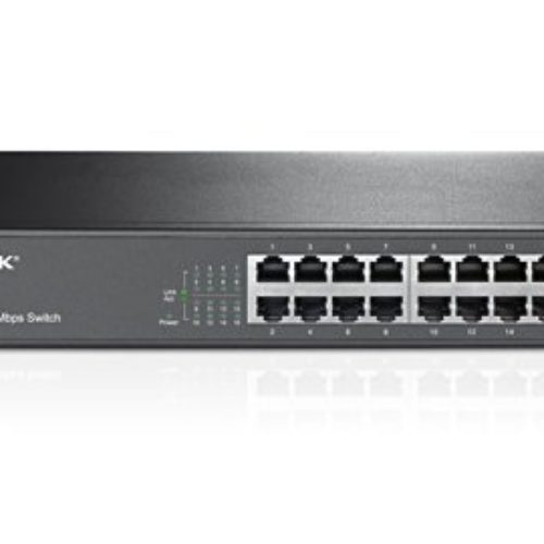 Switch TP-LINK SF1016DS – 16 Puertos – Fast Ethernet – No Gestionado – TL-SF1016DS