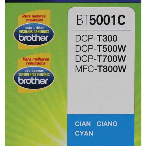 Botella De Tinta Brother Bt5001C Cian – BT5001C