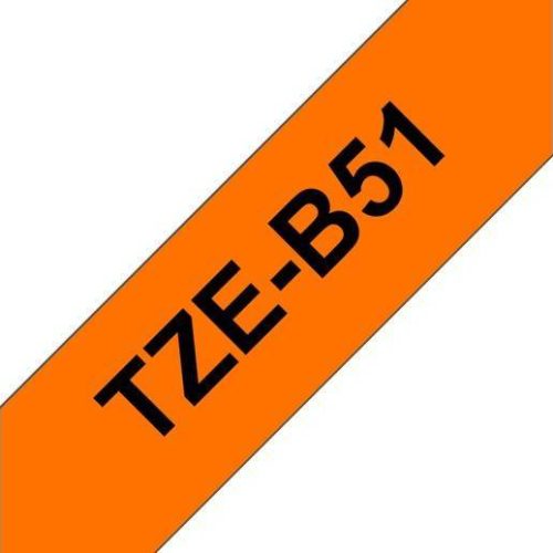 Cinta Negra Brother Tzeb51 Tz, Negro/Naranja – TZEB51