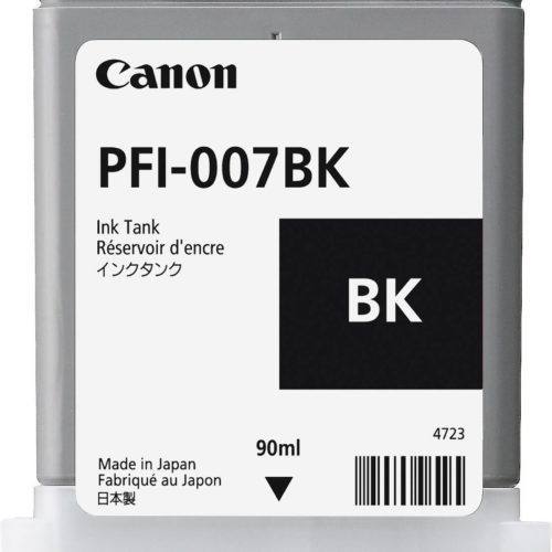 Tanque Canon Pfi 007 Bk Negro, Canon – 2143C001AA