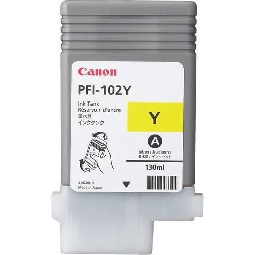 Tinta Canon Pfi 102Y Amarillo 130Ml – 0898B001AA