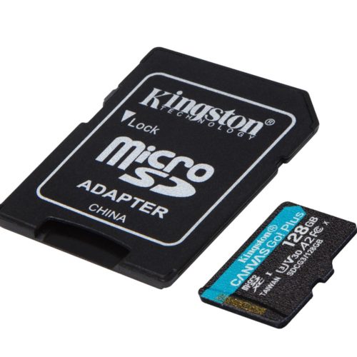 Memoria Microsdxc Kingston Technology Canvas Goo! Plus 128Gb Clase 10 Uhs I Con Adaptador – SDCG3/128GB