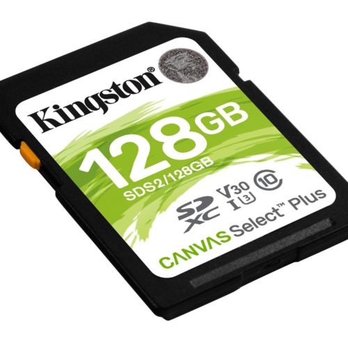 Memoria Sdhc Kingston Canvas Select Plus 128Gb Clase 10 Uhs I – SDS2/128GB
