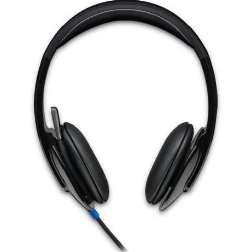 Audífonos Logitech H540 – USB – 1.8 M – Micrófono – Negro – 981-000510