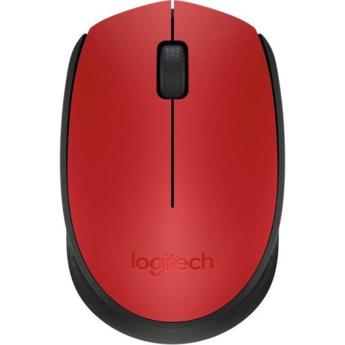 Mouse Óptico Logitech M170 Inalámbrico Usb Rojo – 910-004941