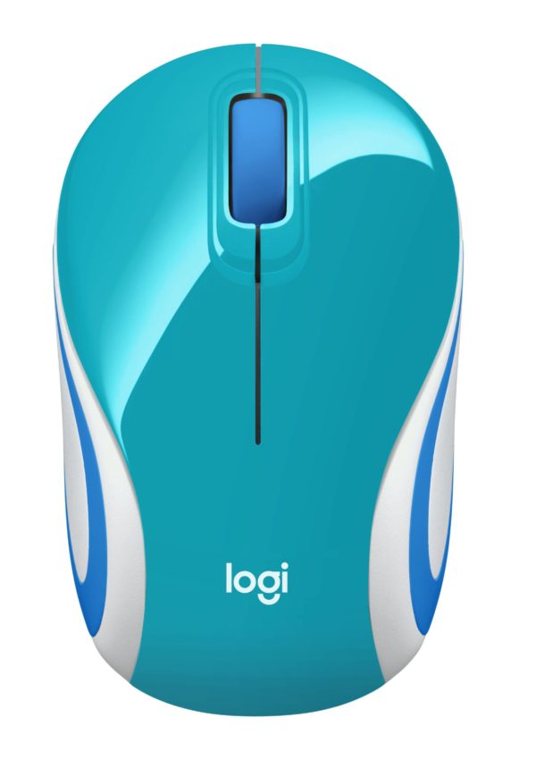 Mouse Logitech M187 Mini Brig Teal Inalámbrico Usb Verde Azulado - 910-005363