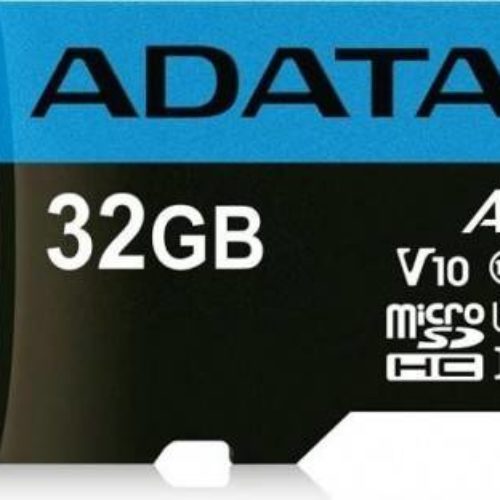 Micro Sd Adata Premier (A1 V10) 32 Gb, 100 Mb/S, 25 Mb/S, Negro, Clase 10 – AUSDH32GUICL10A1-RA1
