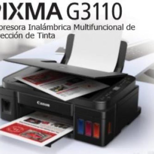 Multifuncional De Inyección De Tinta Canon Pixma G3110 2315C004Ab Tecnología Tinta Continua. Funciones: Impresora Copiadora Escáner Velocidad De Impres – 2315C004AB