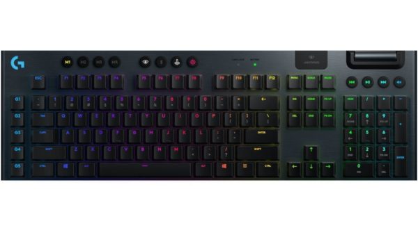 Teclado Gamer Logitech G915 Tkl Inalámbrico Bluetooth Rgb Negro - 920-009495