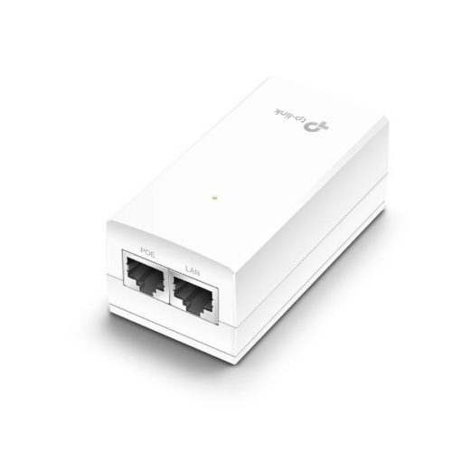 Adaptador Tp Link Tl Poe2412G De 2 Puertos Gigabit Ethernet, Poe, Hasta 12 W. Color Blanco. – TL-POE2412G