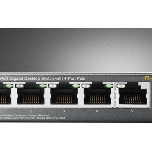 Switch Tp Link Sg1005P 5 Puertos Gigabit No Gestionado – TL-SG1005P