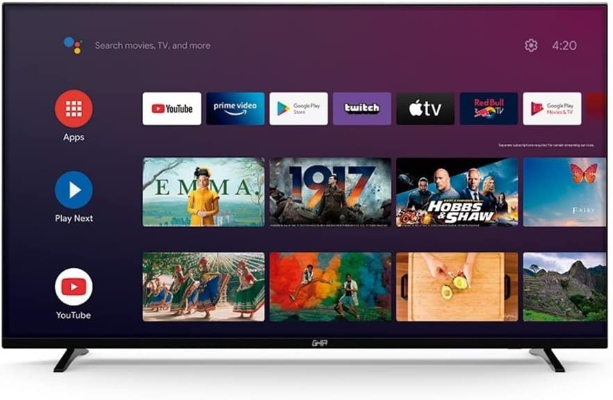 Pantalla Android Tv