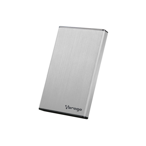 Enclosure Vorago Hdd 102 Plata Dd 2.5 Usb 2.0 Sata - HDD-102- PLATA