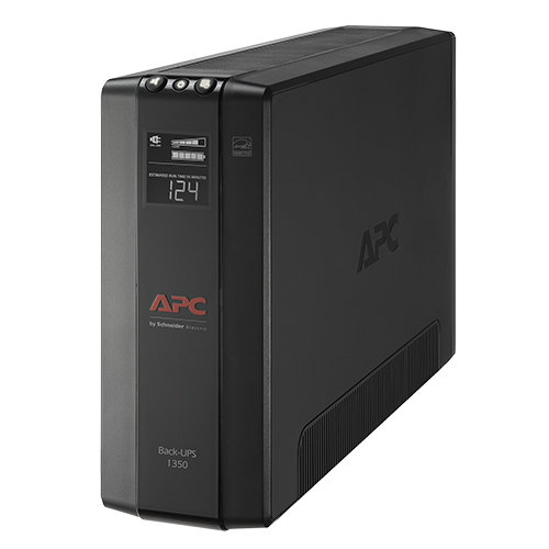 UPS APC Back-UPS Pro BX – 1350VA/810W – 10 Contactos – Línea interactiva – LCD – AVR – BX1350M-LM60