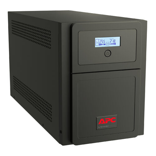 UPS APC Easy UPS SMV – 3000VA/2100W – 6 Contactos – Línea interactiva – LCD – AVR – SMV3000CA