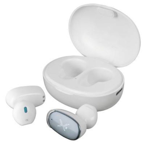 Auriculares Perfect Choice Tws Shell Inalámbrico Bluetooth Micrófono Blanco – PC-116844