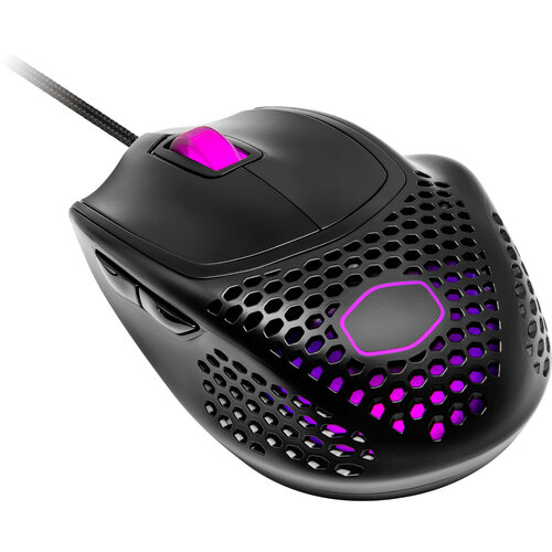 Mouse Gamer Cooler Master MM720 – Alámbrico – 5 Botones – Diestro – RGB – MM-720-KKOL1