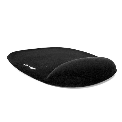 Mousepad Vorago con Descansa Muñecas de Gel, 17.5x22cm, Negro – MP-100N