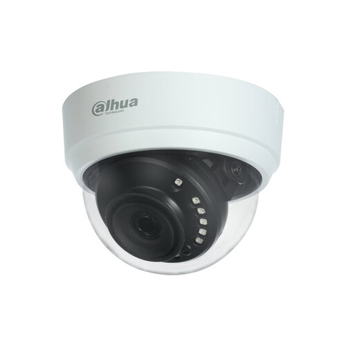 Cámara CCTV Dahua DH-HAC-D1A21N-0280B – 2MP – Domo – Lente 2.8 mm – IR 20M – Interior – DH-HAC-D1A21N-0280B