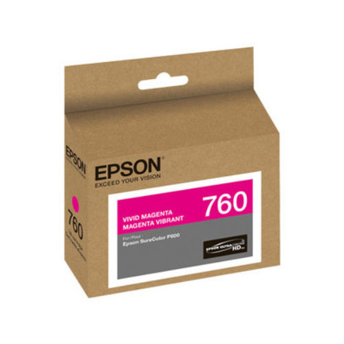 Tinta Epson 760 – Magenta Vivo – 26ml – T760320
