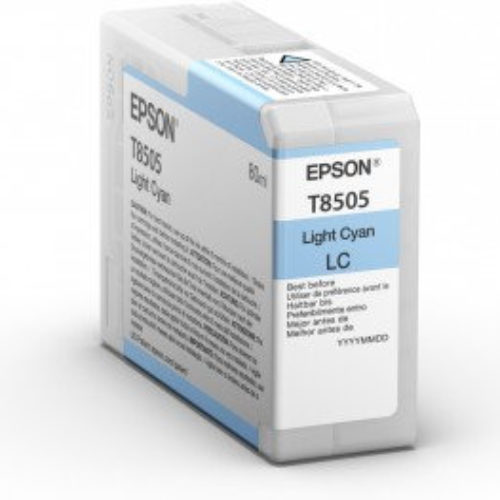 Tinta Epson T850 UltraChrome – Cian Claro – 80ml – T850500