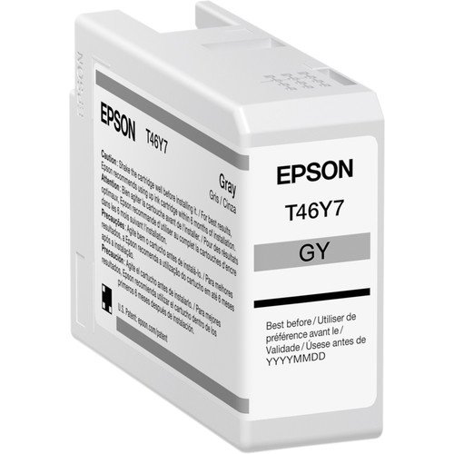 Tinta Epson T46Y – Gris – 50ML – T46Y700