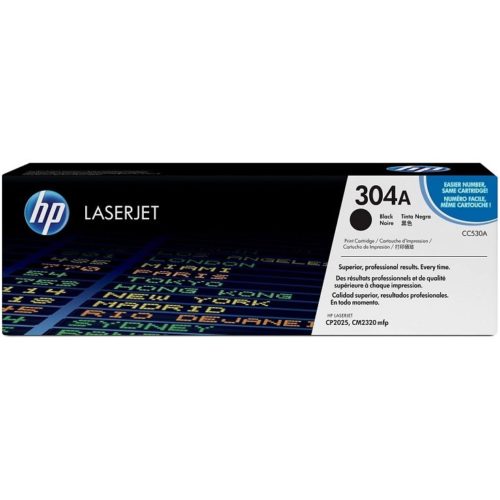 Cartucho de Tóner HP 304A – Negro – LaserJet – Original (CC530A) – CC530A