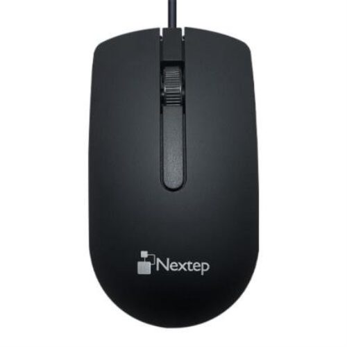 Mouse Nextep NE-414 – Alámbrico – USB – Negro – NE-414