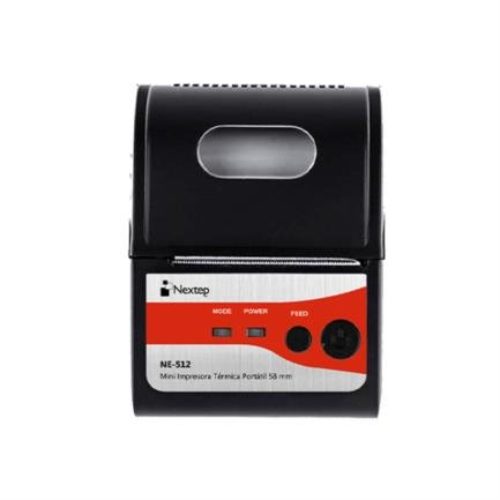 Miniprinter Nextep NE-512 – Térmica – 90 mm/s – 58mm – USB – Bluetooth – RS-232 – Móvil – NE-512