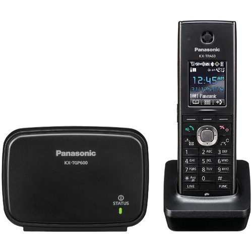 Teléfono Panasonic Kx Tgp600 Inalámbrico 8 Líneas Rj 45 1 Terminal Negro – KX-TGP600B