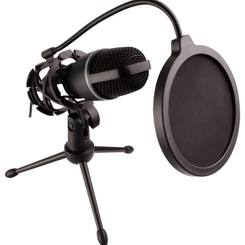 Micrófono Perfect Choice Noise Barrier – Alámbrico – 3.5 mm – PC-110583