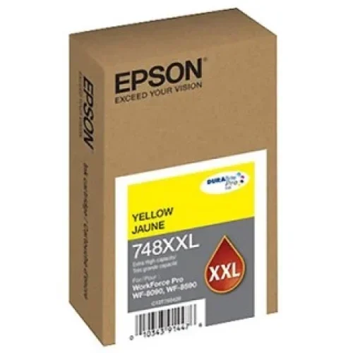 Tinta Epson T748Xxl Capacidad Extra Alta Wf 6090/Wf 6590 Color Amarillo – T748XXL420-AL