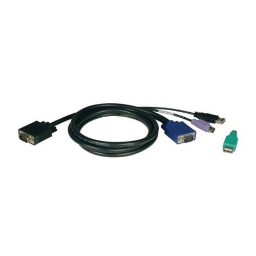 Cable KVM Tripp Lite – VGA a VGA – USB – PS/2 – 4.5M – Para B042 – P780-015