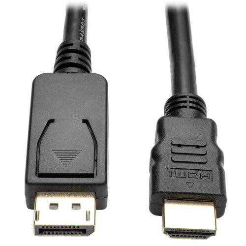 Cable DisplayPort a HDMI Tripp Lite – Dp 1.2 – con seguro – 4k y 2k – 1.83m – P582-006-V2
