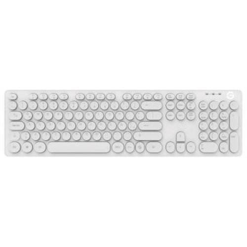 Teclado Getttech Ignite Alámbrico Usb Multimedia Blanco – GTI-28201B